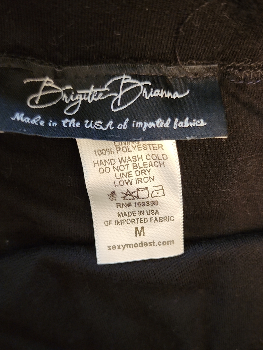 Brigitte Brianna Classic Black Skirt - Picture 6 of 14